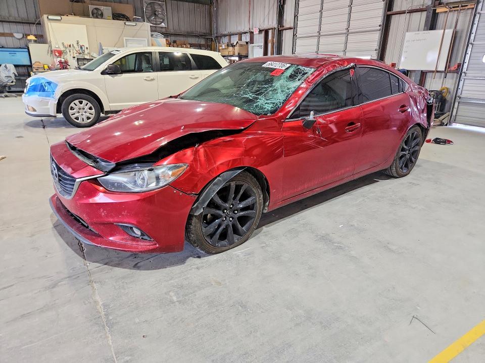 MAZDA 6 2014 с VIN JM1GJ1W60E1124591 - Снимка от търг