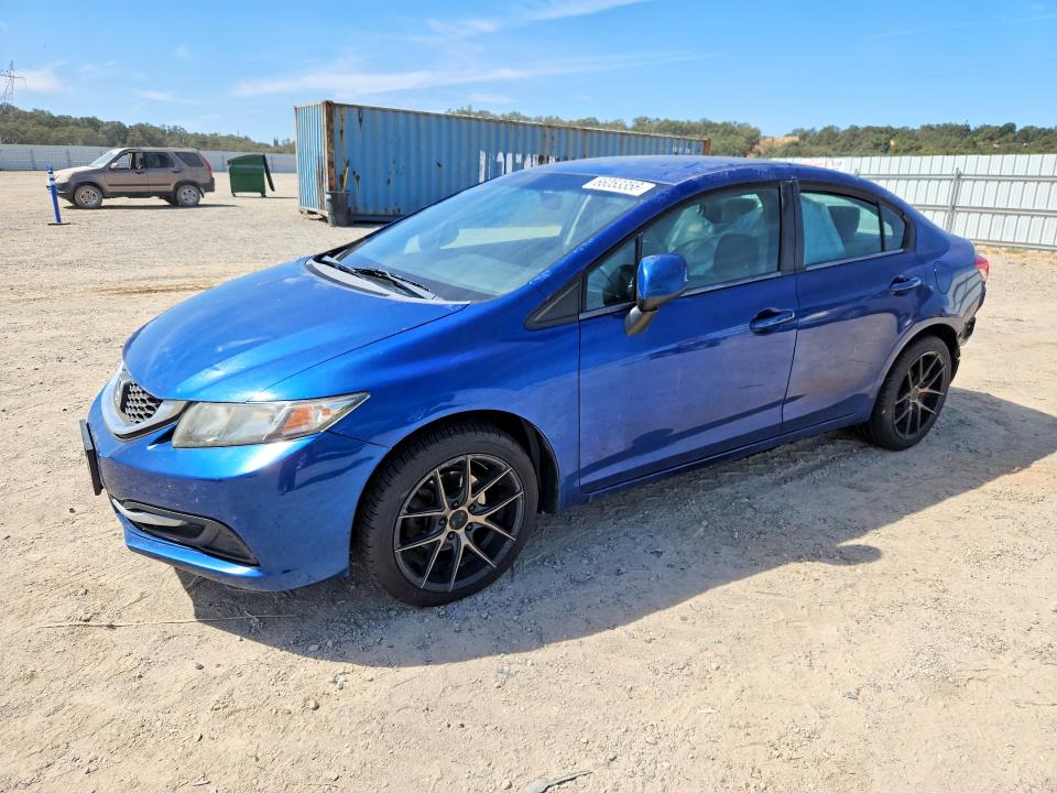 HONDA CIVIC 2013 with VIN 19XFB2F57DE281729 - Photo from auction