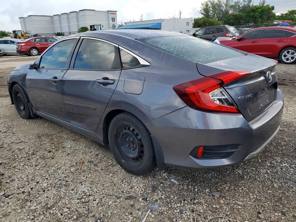 Photo 2 from auction – 2019 HONDA CIVIC with VIN 19XFC2F61KE013049