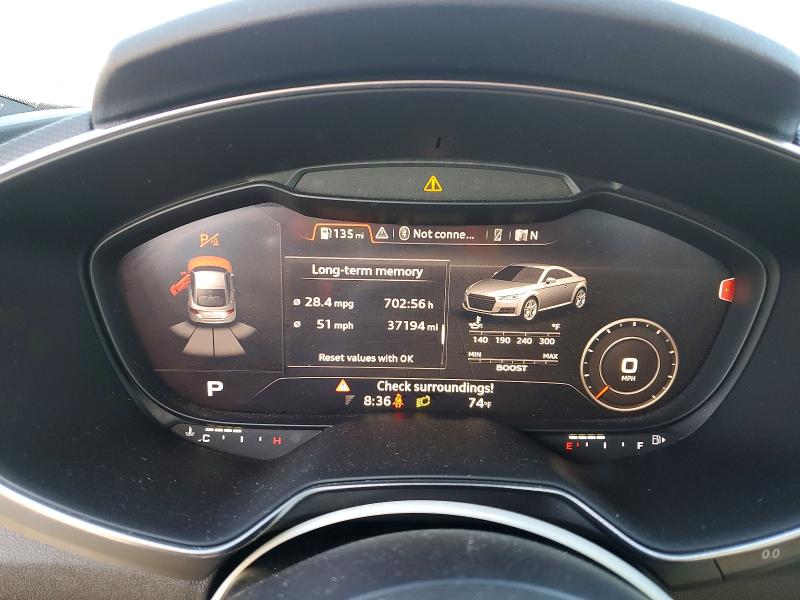 Photo 9 from auction – 2017 AUDI TTS with VIN TRUC1AFV6H1003855