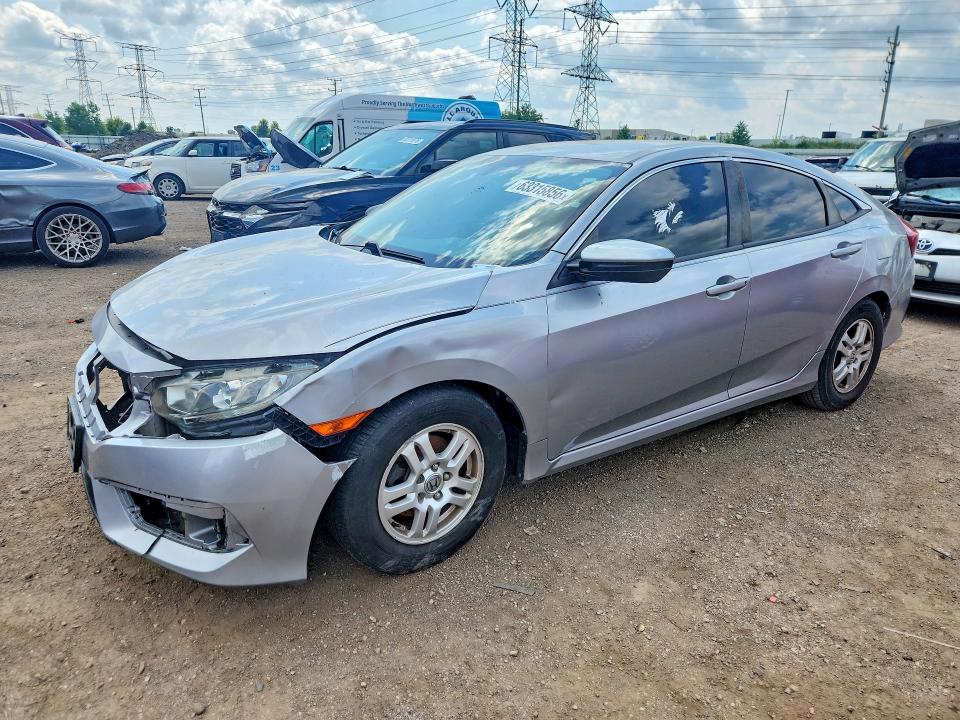 HONDA CIVIC 2017 with VIN 19XFC2F53HE027258 - Photo from auction