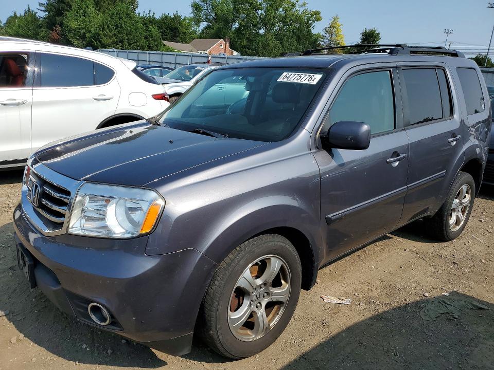 HONDA PILOT 2015 with VIN 5FNYF4H56FB020210 - Photo from auction