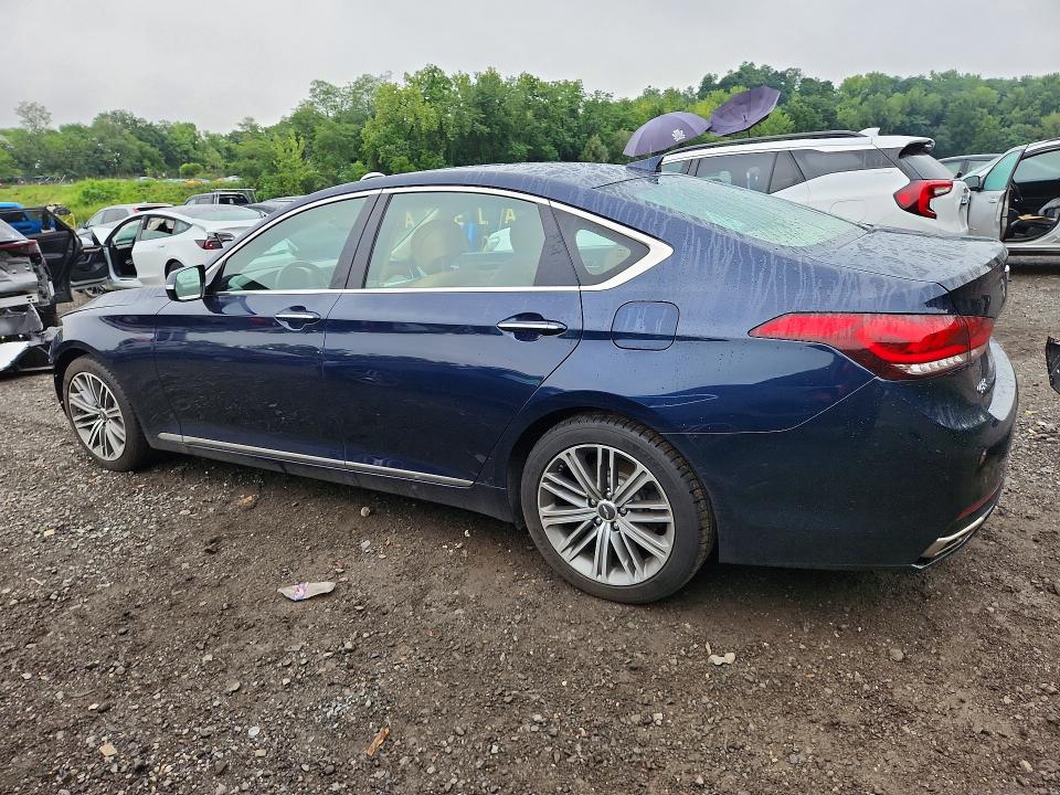 Photo 2 from auction – 2018 GENESIS G80 with VIN KMHGN4JE5JU251863