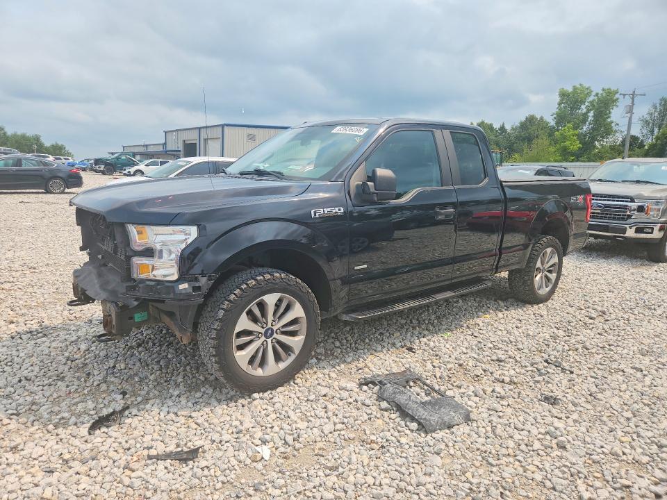 FORD F150 2017 with VIN 1FTEX1EP6HFA24275 - Photo from auction