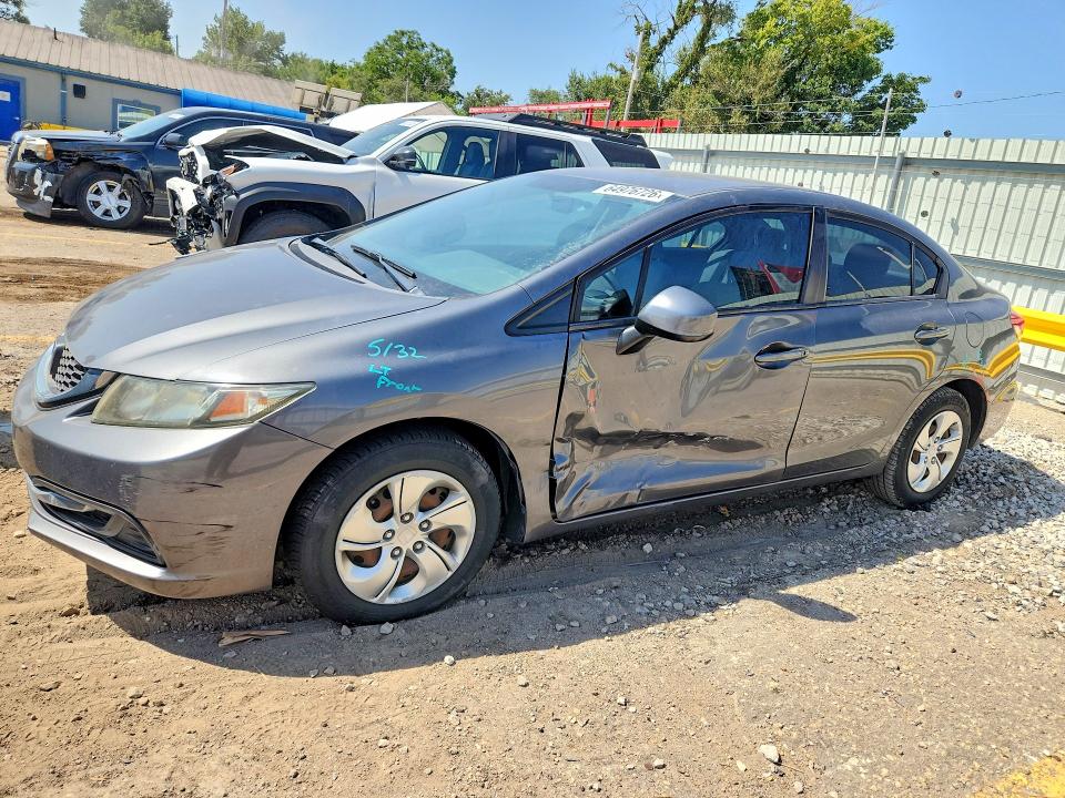 HONDA CIVIC 2013 with VIN 19XFB2E52DE077664 - Photo from auction