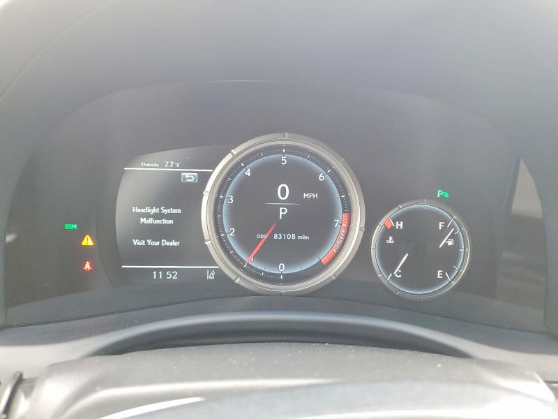 Photo 9 from auction – 2018 LEXUS GS 350 with VIN JTHCZ1BL6JA009375