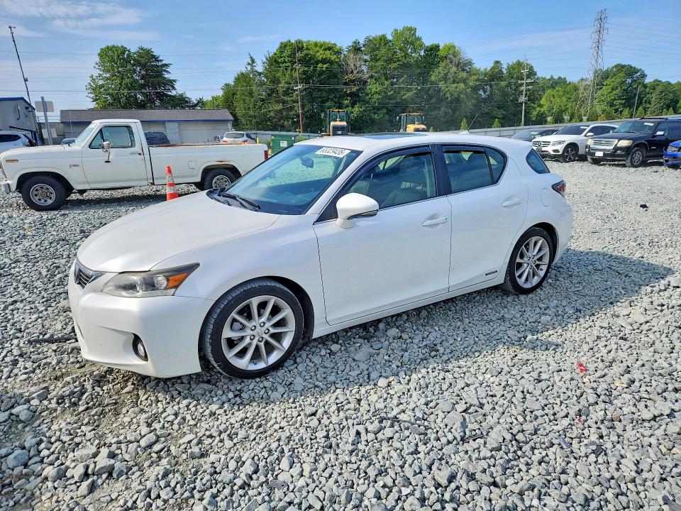 LEXUS CT 2012 with VIN JTHKD5BH6C2065116 - Photo from auction