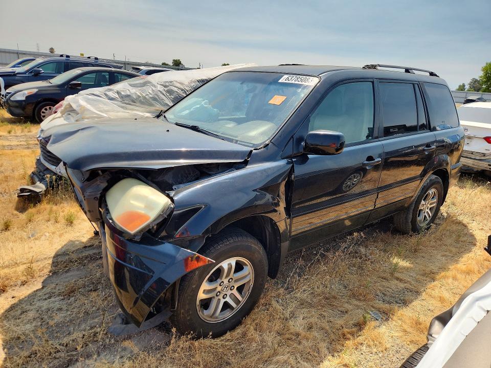 Photo 1 from auction – 2004 HONDA PILOT TOURING with VIN 2HKYF18564H517819