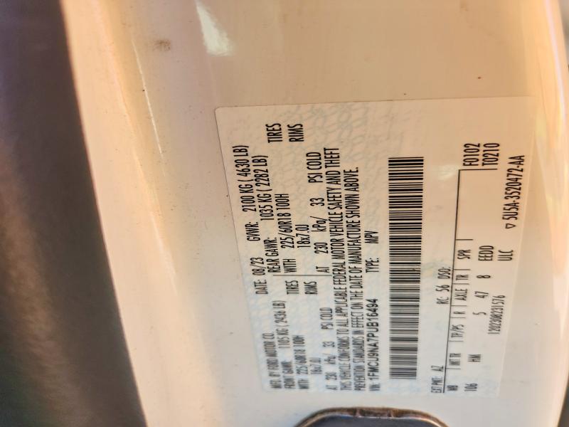 Photo 14 from auction – 2023 FORD ESCAPE with VIN 1FMCU9NA7PUB16494