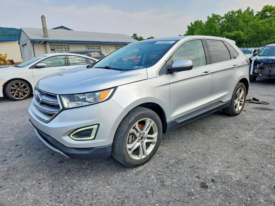 FORD EDGE 2017 with VIN 2FMPK3K93HBB59834 - Photo from auction