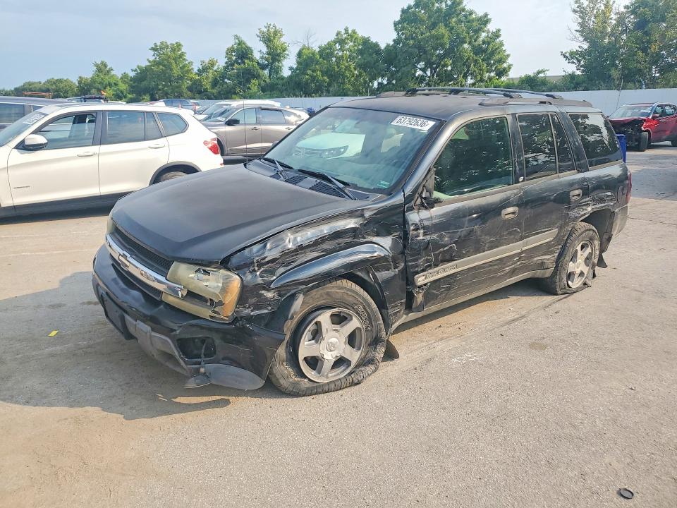 CHEVROLET TRAILBLAZER 2002 with VIN 1GNDS13S522489461 - Photo from auction