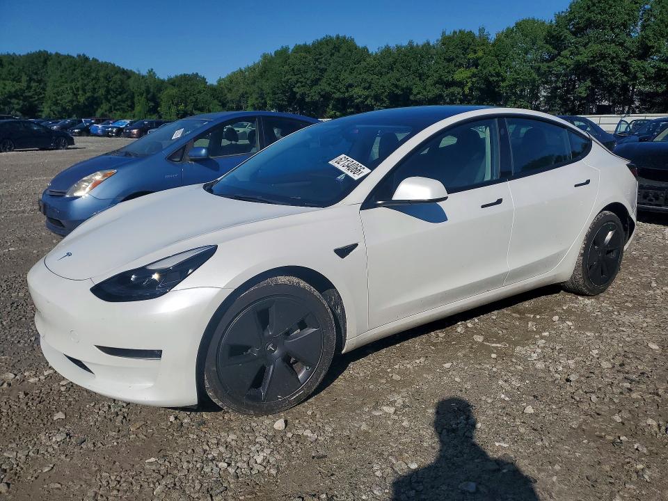 TESLA MODEL 3 2023 with VIN 5YJ3E1EB3PF390022 - Photo from auction