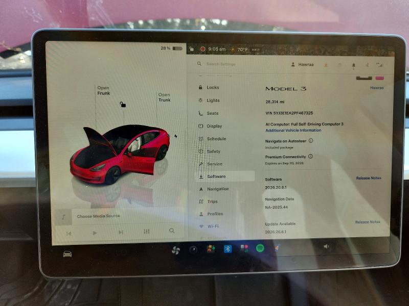 Photo 9 from auction – 2023 TESLA MODEL 3 with VIN 5YJ3E1EA2PF467325