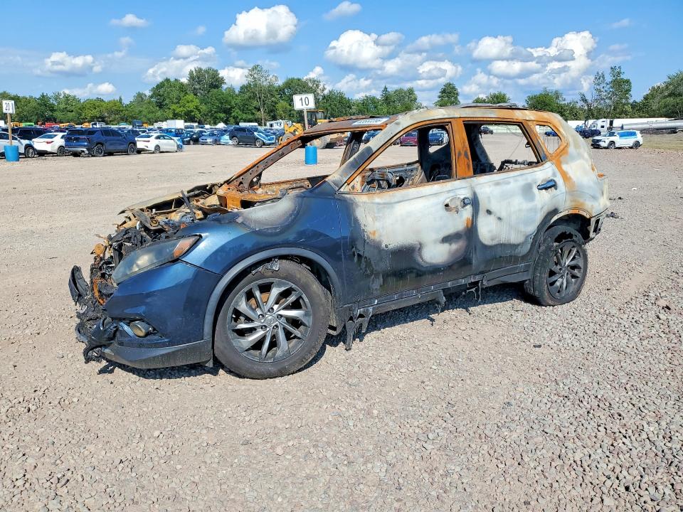 NISSAN ROGUE 2015 z numerem VIN 5N1AT2MVXFC845499 - Zdjęcie z aukcji