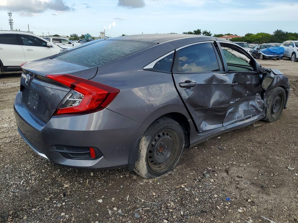 Photo 3 from auction – 2019 HONDA CIVIC with VIN 19XFC2F61KE013049
