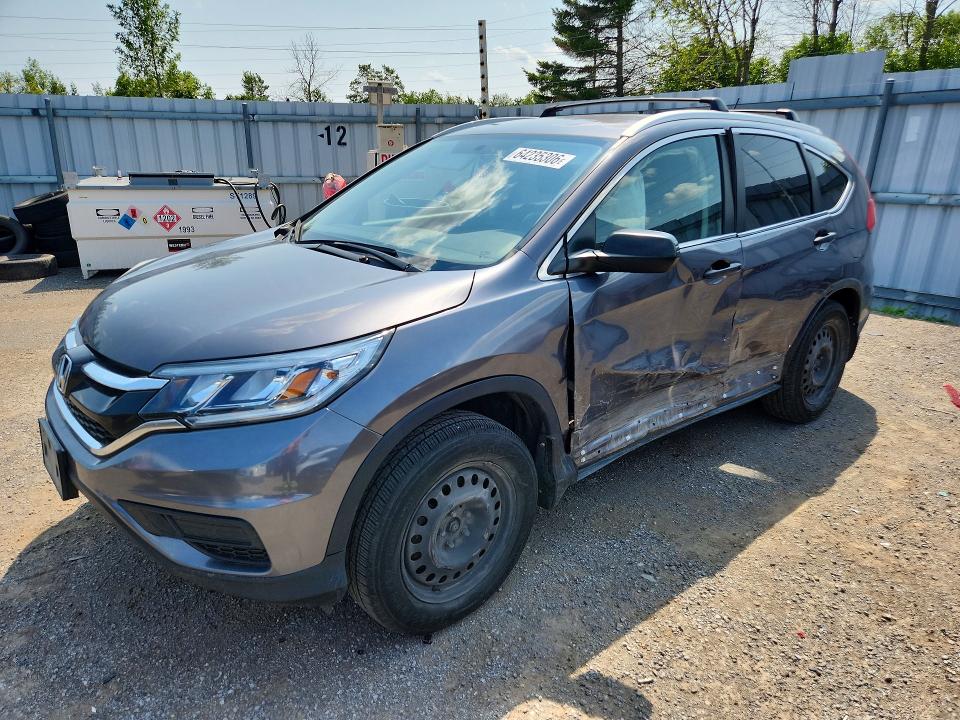 HONDA CR-V 2016 with VIN 2HKRM4H34GH130801 - Photo from auction