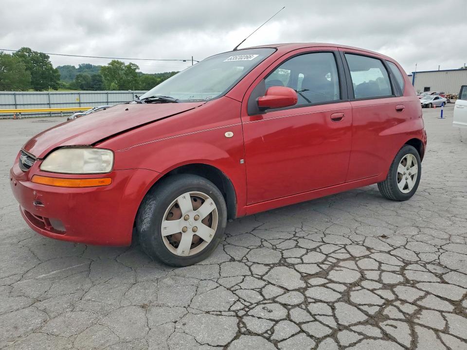 CHEVROLET AVEO 2008 with VIN KL1TD66648B063044 - Photo from auction