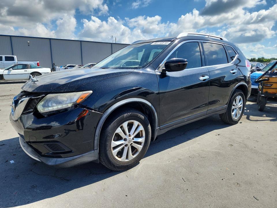NISSAN ROGUE 2016 with VIN KNMAT2MT7GP641823 - Photo from auction