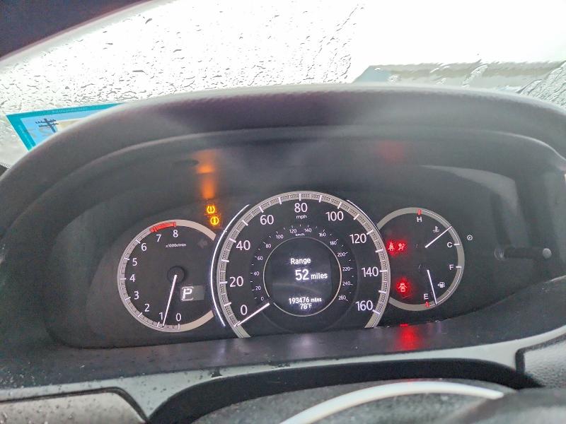 Photo 9 from auction – 2014 HONDA ACCORD with VIN 1HGCR3F99EA040073