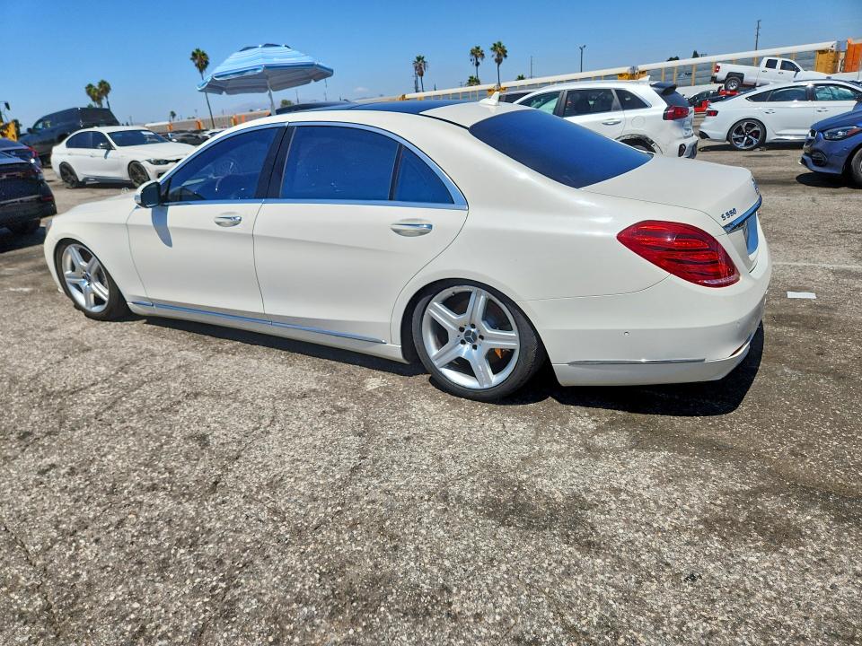 Photo 2 from auction – 2014 MERCEDES-BENZ S with VIN WDDUG8CB3EA060080