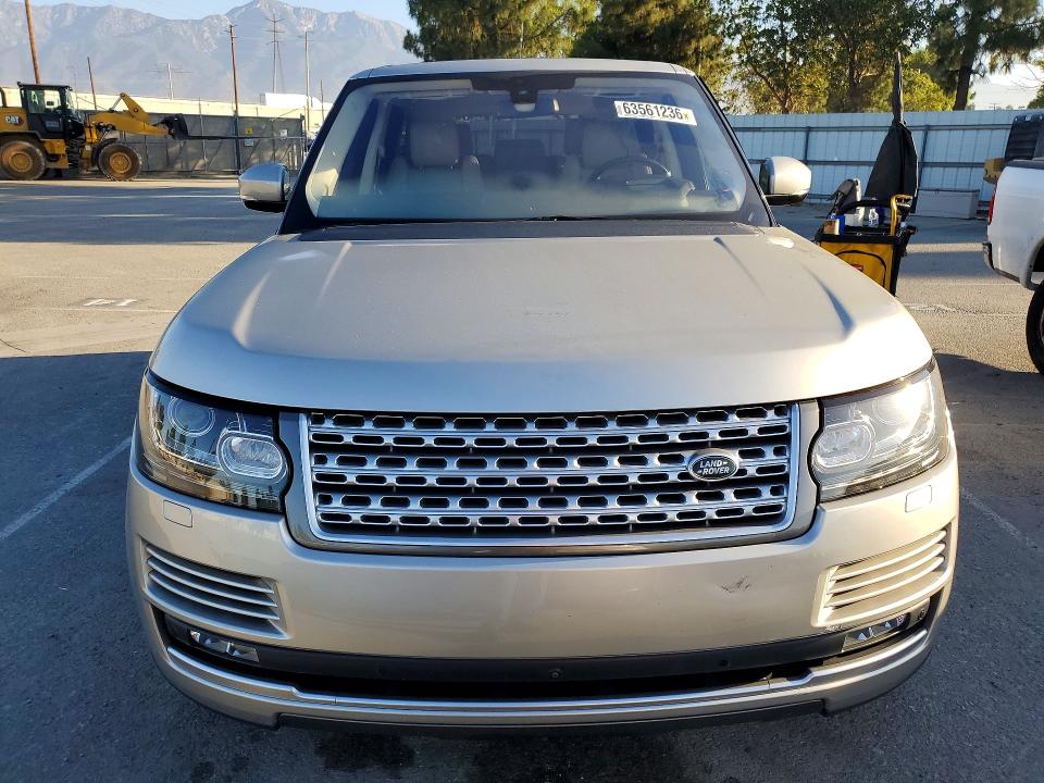 Photo 5 from auction – 2016 LAND ROVER RANGE ROVER with VIN SALGS2EFXGA294604