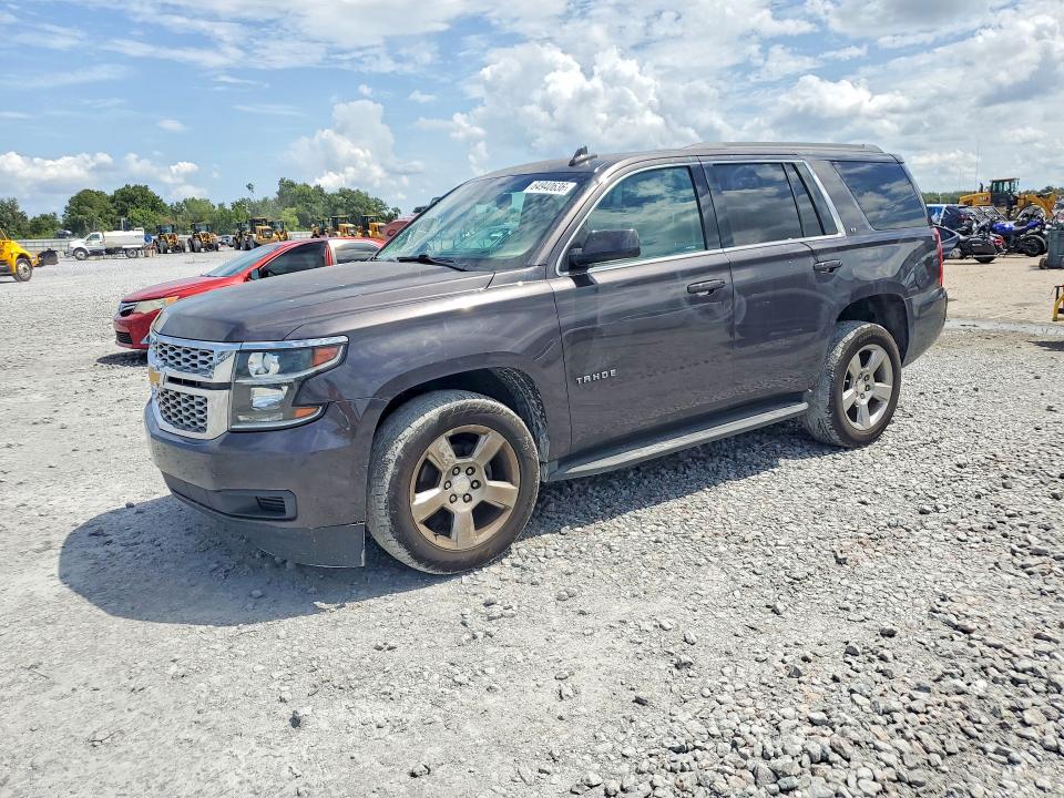 CHEVROLET TAHOE 2018 with VIN 1GNSCBKC2JR105937 - Photo from auction