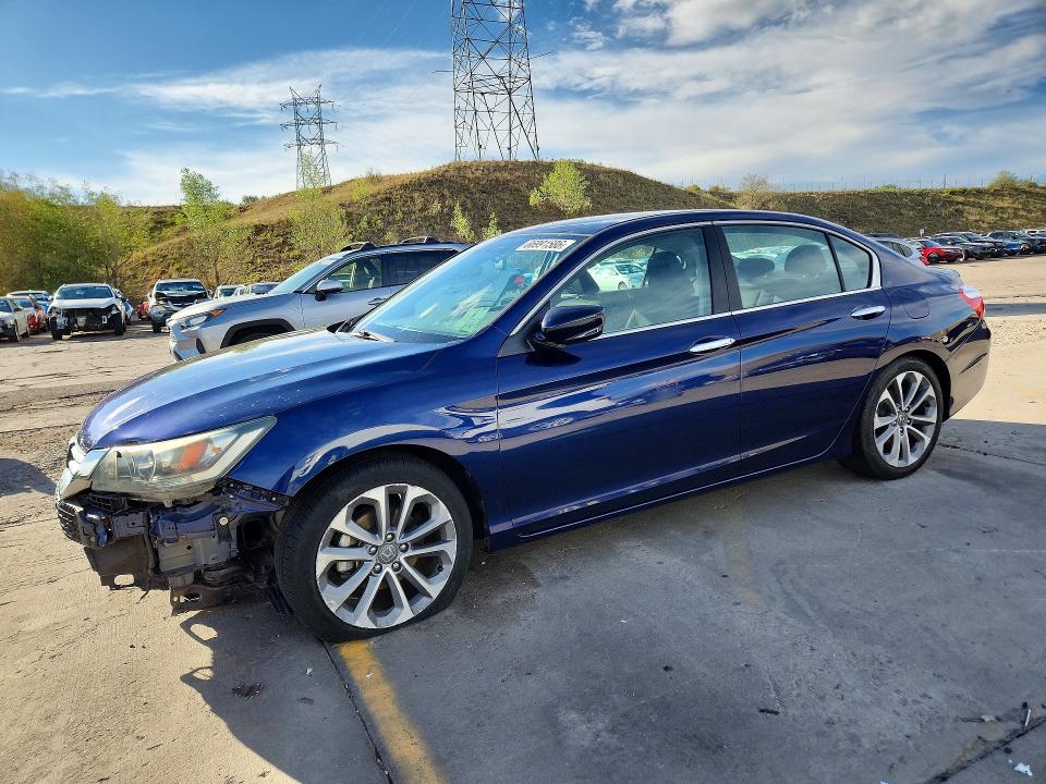 HONDA ACCORD 2014 with VIN 1HGCR2F5XEA251547 - Photo from auction