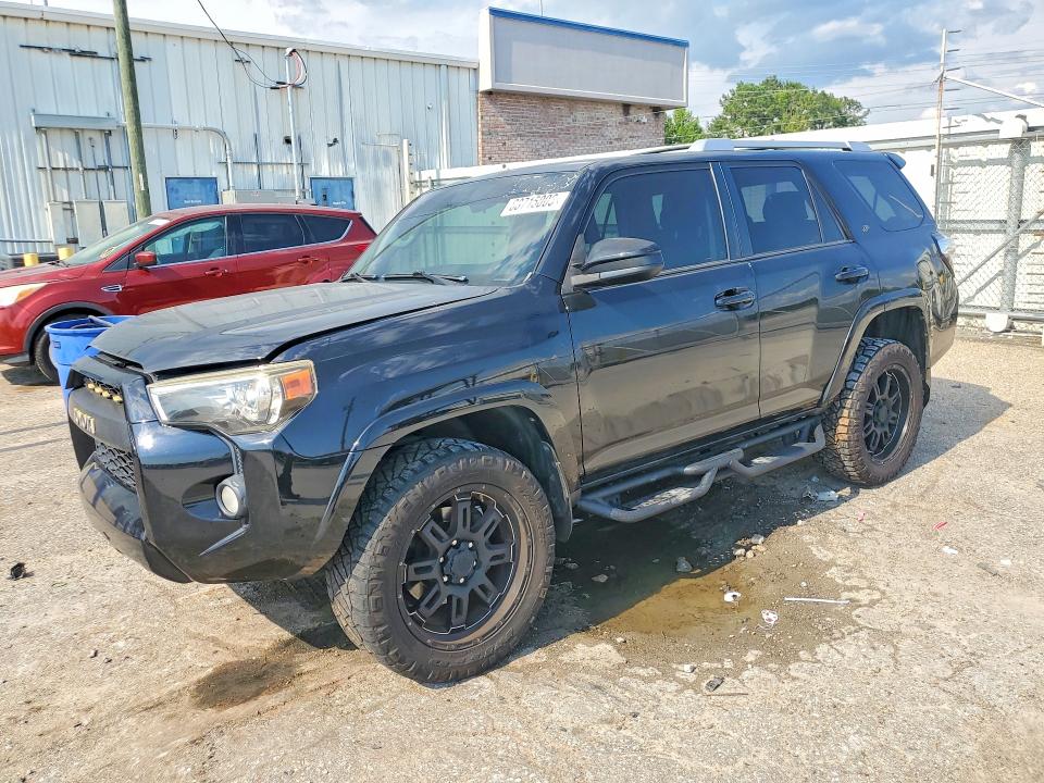 TOYOTA 4RUNNER 2015 with VIN JTEZU5JR7F5092527 - Photo from auction