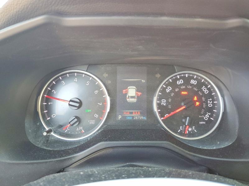 Photo 9 from auction – 2022 TOYOTA RAV4 with VIN 2T3G1RFV8NW306658