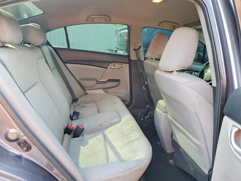 Photo 10 from auction – 2014 HONDA CIVIC with VIN 19XFB2F52EE081195