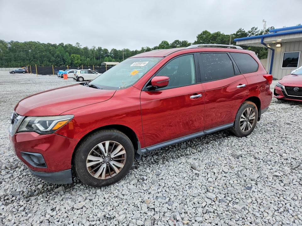 NISSAN PATHFINDER 2017 with VIN 5N1DR2MM7HC682431 - Photo from auction