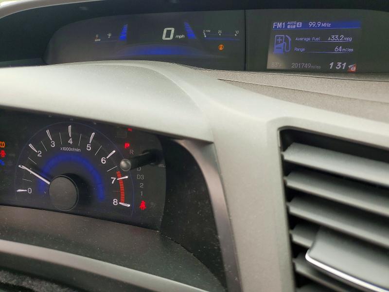Снимка 9 от търг – 2012 HONDA CIVIC с VIN 19XFB2F89CE318885