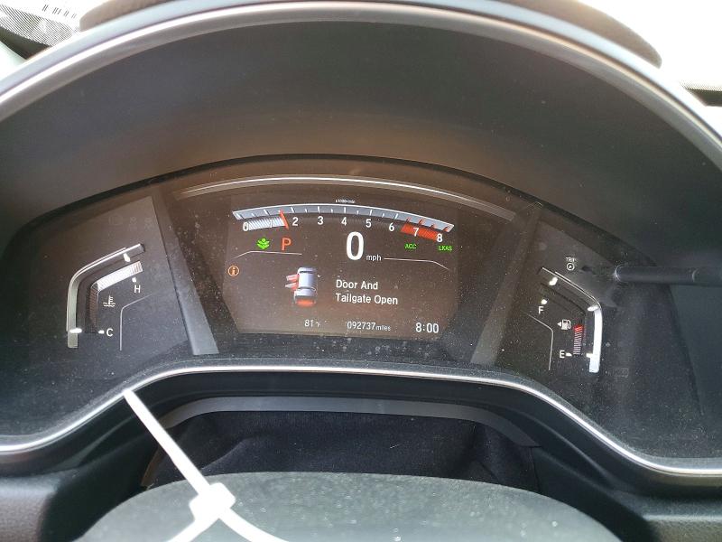 Photo 9 from auction – 2019 HONDA CR-V with VIN 5J6RW2H59KA005478