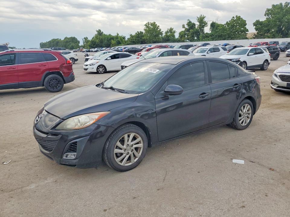 MAZDA 3 2012 with VIN JM1BL1V7XC1672321 - Photo from auction