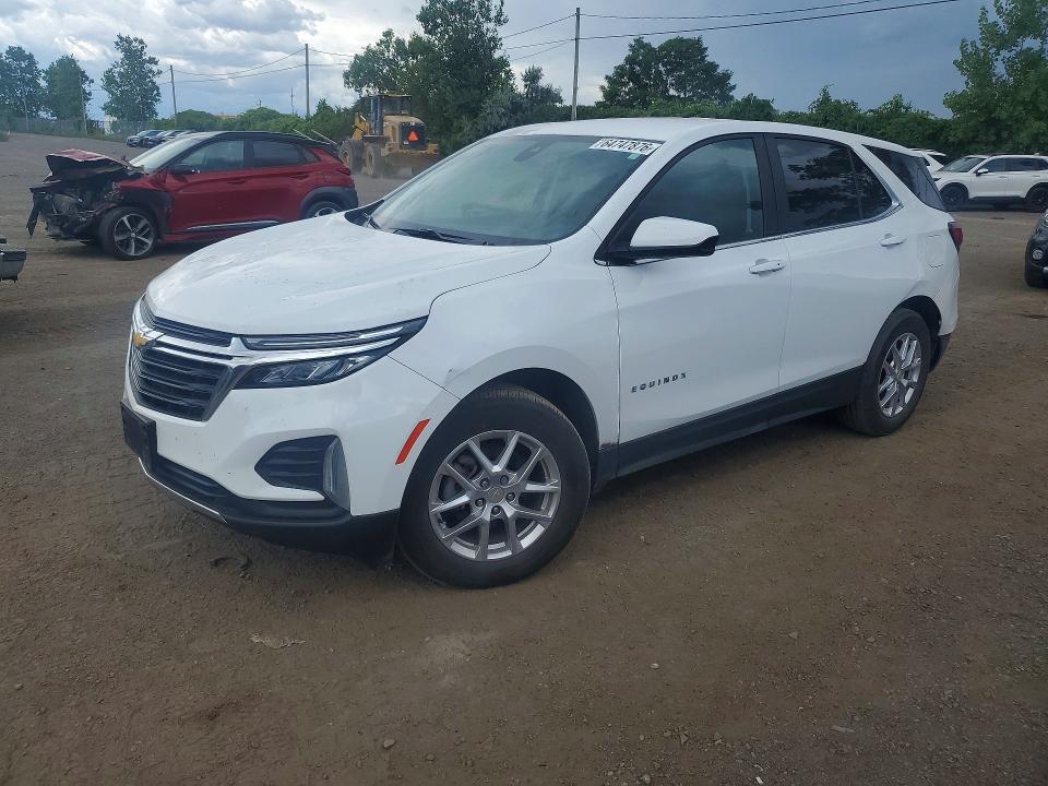 CHEVROLET EQUINOX 2022 with VIN 3GNAXKEV6NL304967 - Photo from auction
