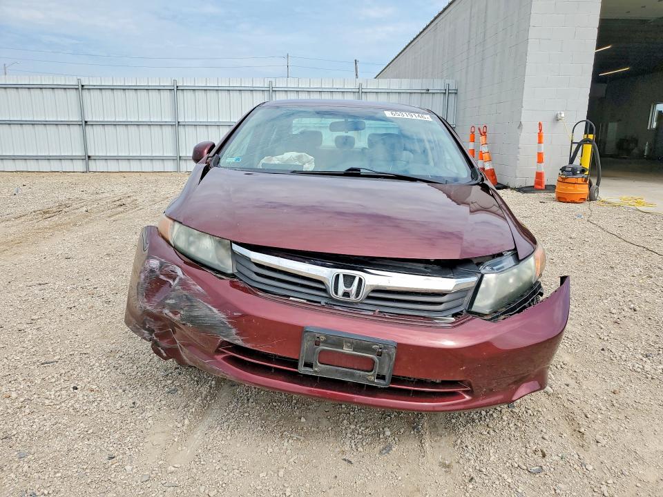 Photo 5 from auction – 2012 HONDA CIVIC with VIN 19XFB2F50CE064330