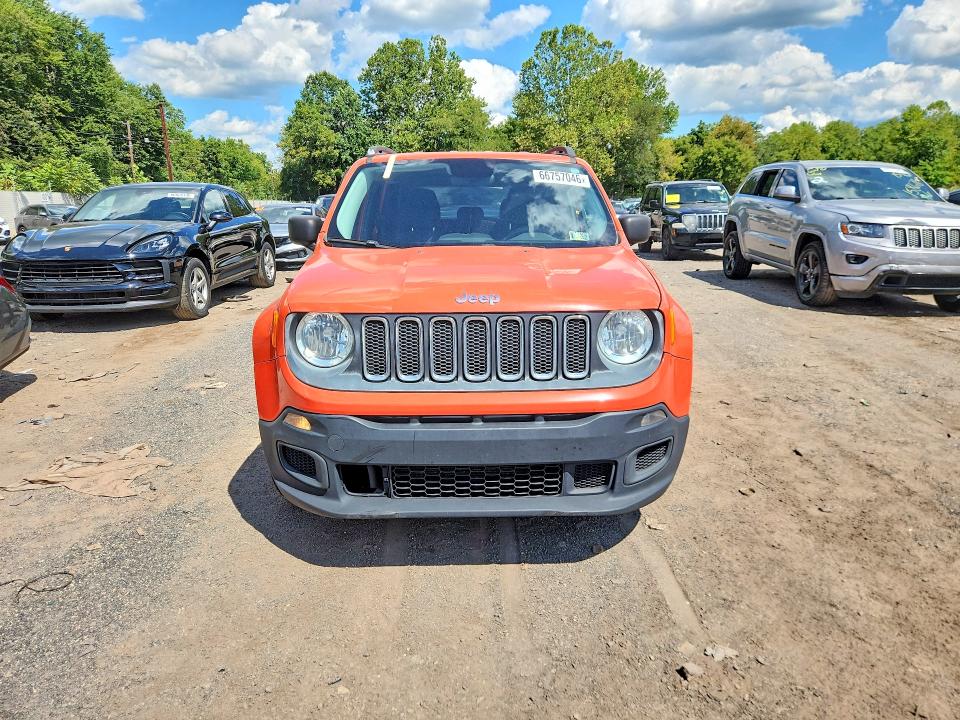 Photo 5 from auction – 2017 JEEP RENEGADE with VIN ZACCJAAB2HPE83576
