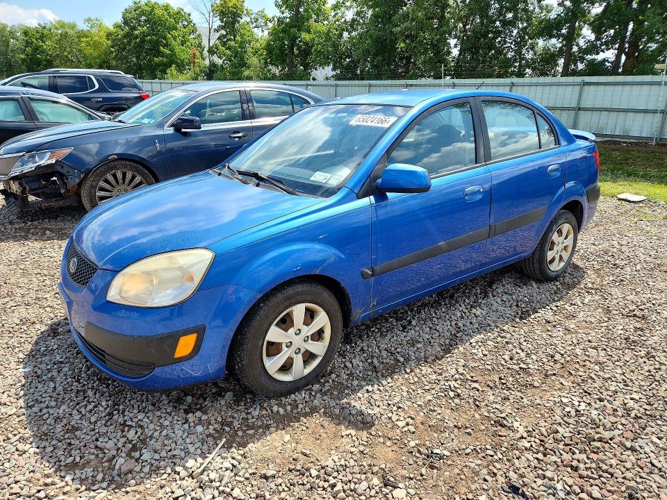 KIA RIO 2008 with VIN KNADE123686421968 - Photo from auction