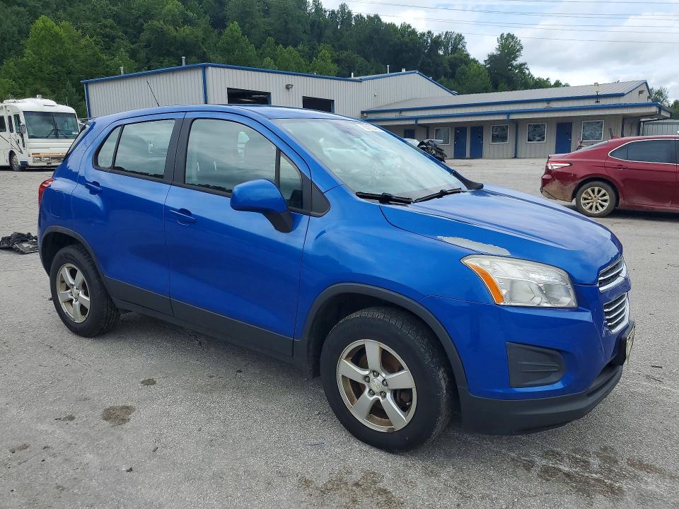 Photo 4 from auction – 2015 CHEVROLET TRAX with VIN KL7CJPSB5FB205115