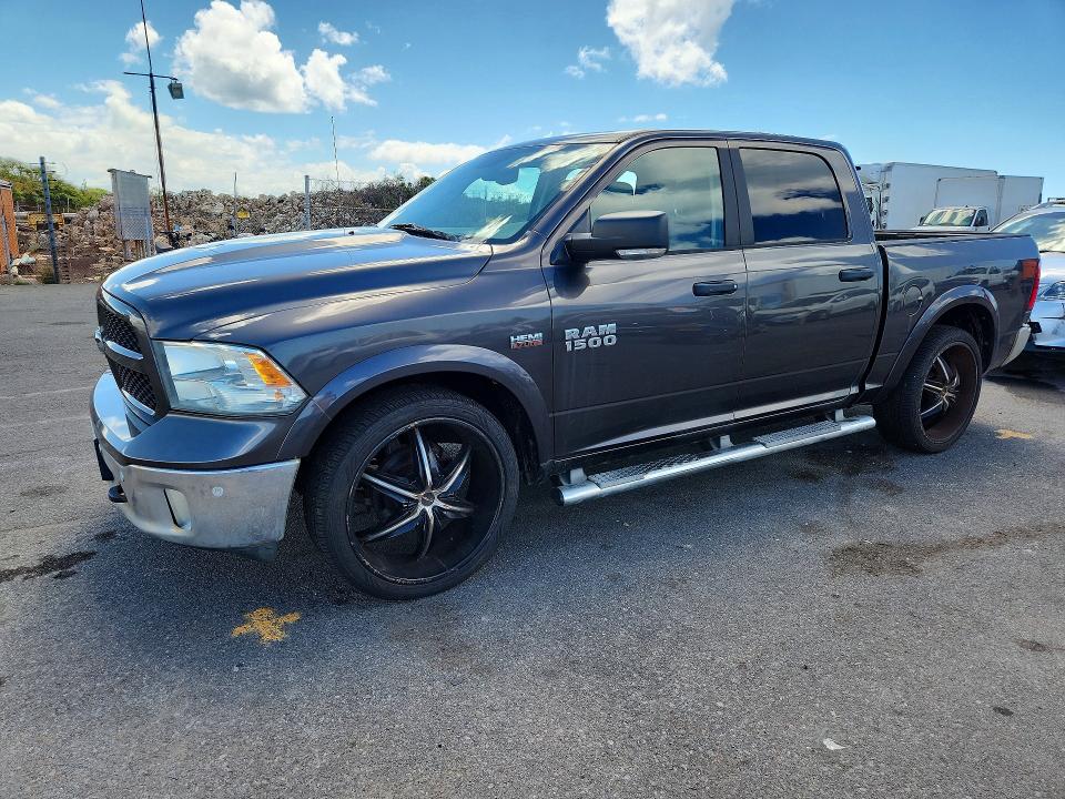 RAM 1500 2014 with VIN 1C6RR6LT6ES301851 - Photo from auction