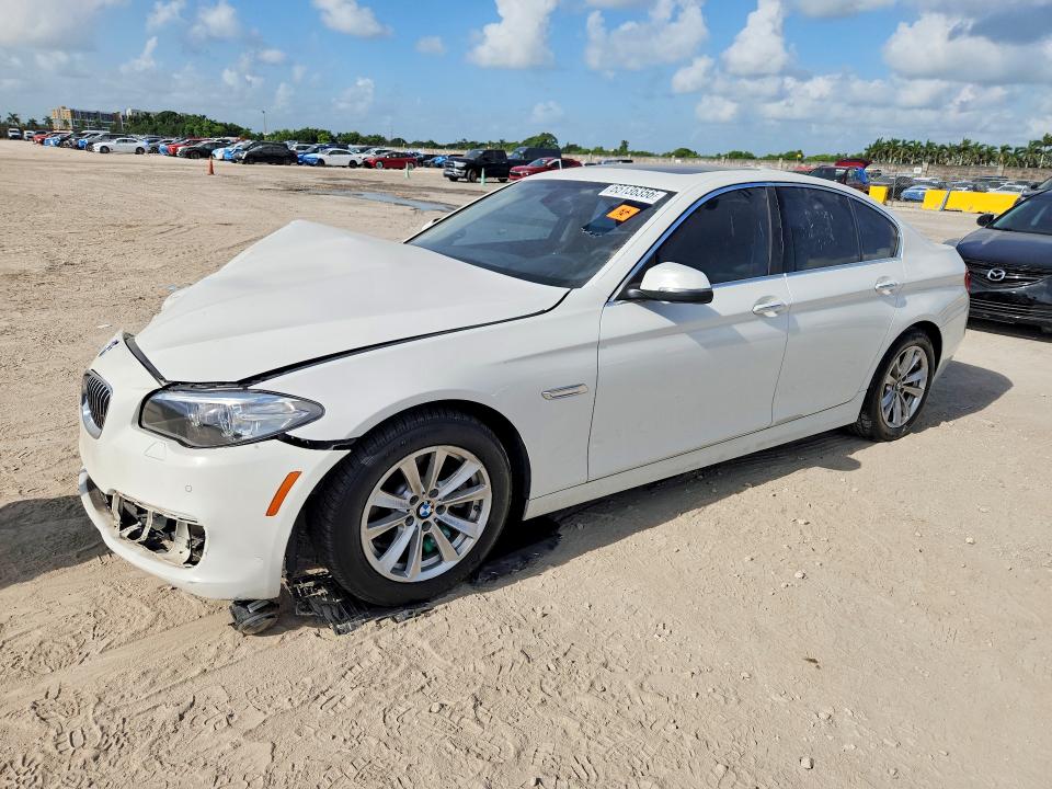 BMW 528 2015 with VIN WBA5A5C55FD524489 - Photo from auction