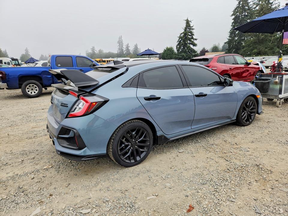 Photo 3 from auction – 2020 HONDA CIVIC with VIN SHHFK7H99LU418934