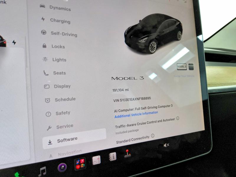Photo 9 from auction – 2022 TESLA MODEL 3 with VIN 5YJ3E1EAXNF188895