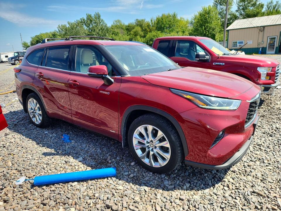 Photo 4 from auction – 2021 TOYOTA HIGHLANDER with VIN 5TDDBRCH8MS523478