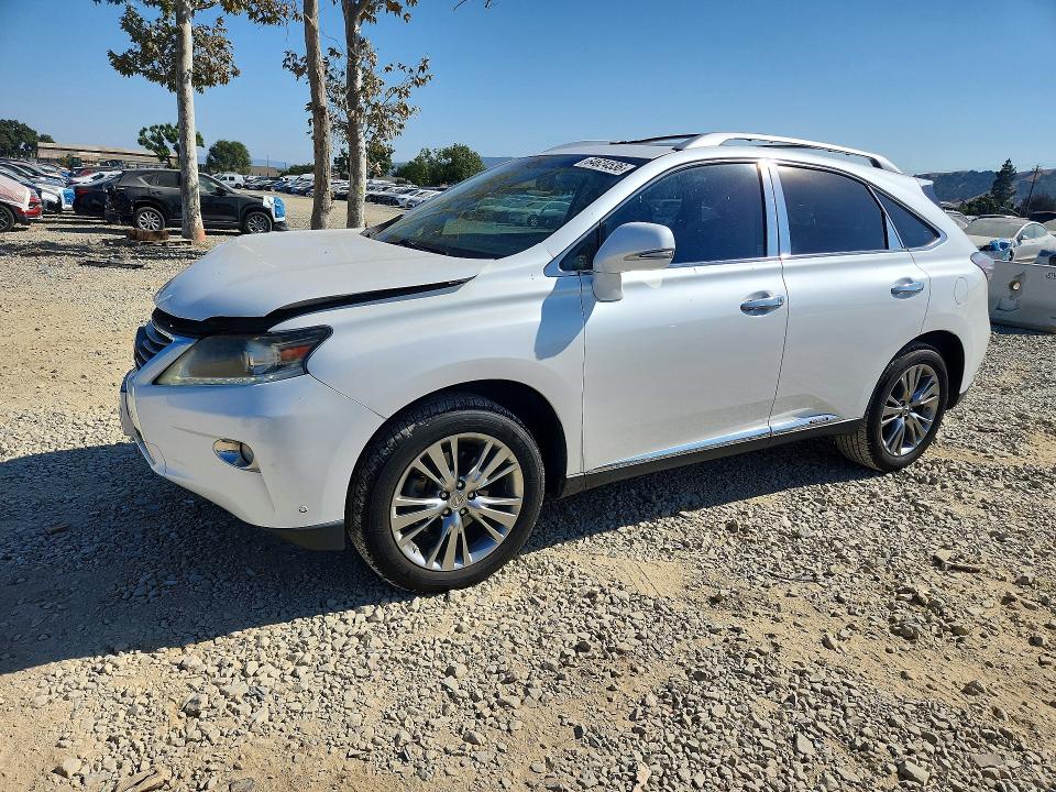 LEXUS RX 2013 with VIN JTJBC1BA0D2065322 - Photo from auction