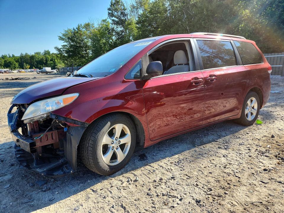 TOYOTA SIENNA 2013 with VIN 5TDKK3DC3DS330064 - Photo from auction