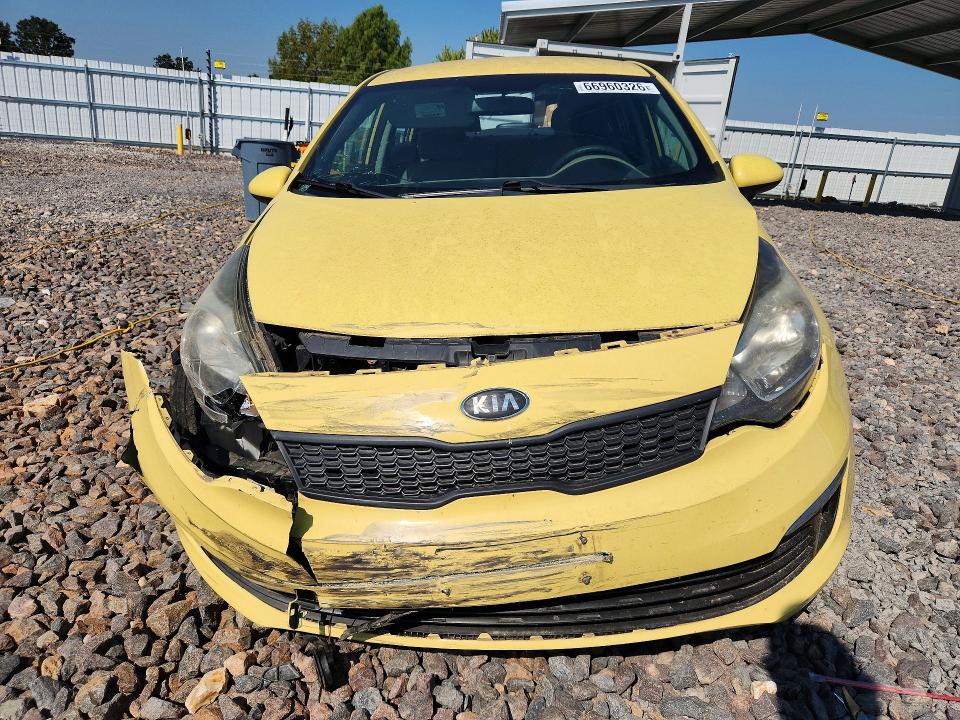 Photo 5 from auction – 2016 KIA RIO with VIN KNADM4A35G6540017