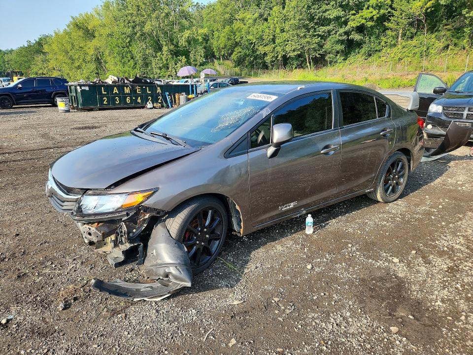 HONDA CIVIC 2012 with VIN 19XFB2F50CE107693 - Photo from auction