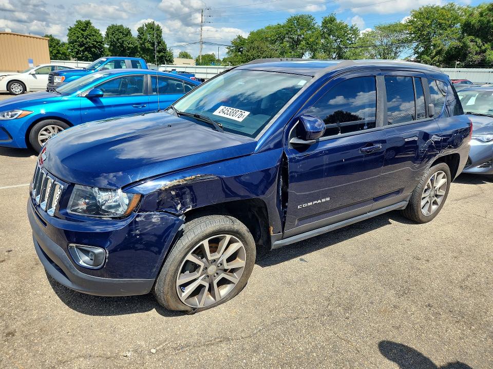 JEEP COMPASS 2017 with VIN 1C4NJDEB1HD112136 - Photo from auction