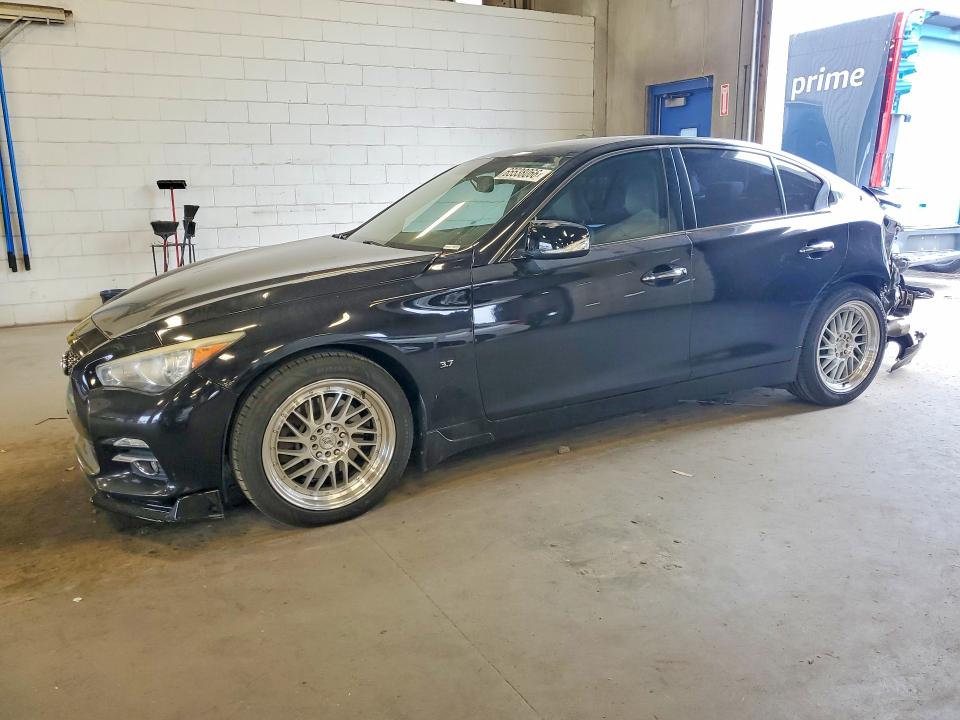 INFINITI Q50 2014 with VIN JN1BV7AP9EM676867 - Photo from auction